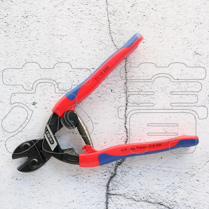 Original imported 8-inch labor-saving compact wire breaking pliers 7112200 from Germany