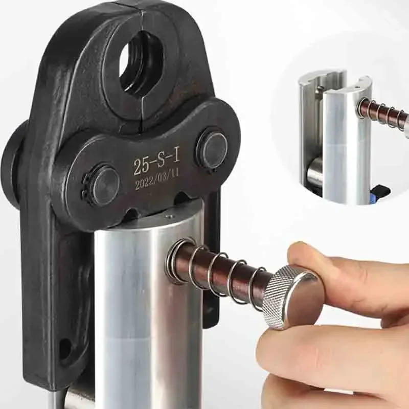 60KN Electric Pipe Crimping Pliers SZ-15-50 Water Pipe Crimping Tool Ring Compression Charging Portable Clamp