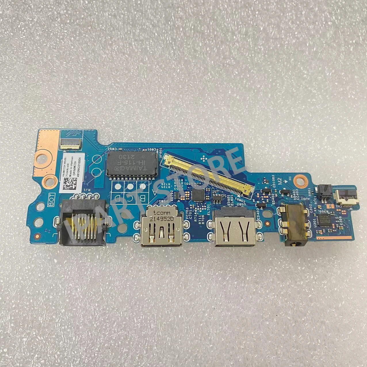 203513-1 For DELL Latitude 3520 E3520 Power Botton USB Audio Ethernet IO Board CN-0MCCDH 0MCCDH MCCDH 100% TESTED