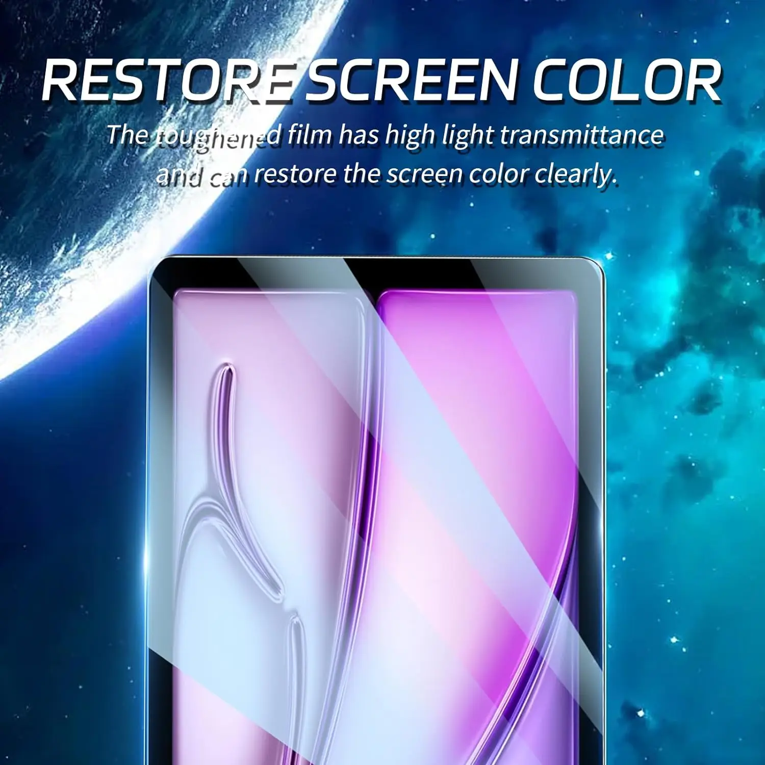 2pcs 9H Tempered Glass For iPad Air 13 inch 2024 2025 M3 M2 Clear Screen Protector For iPad A3271 Anti Scratch Protective Film