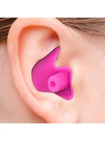 1 Pair Waterproof Soft Earplugs Silicone Portable Ear Plugs Swimming Accessories Durable Earplugs Classic Delicate Texture