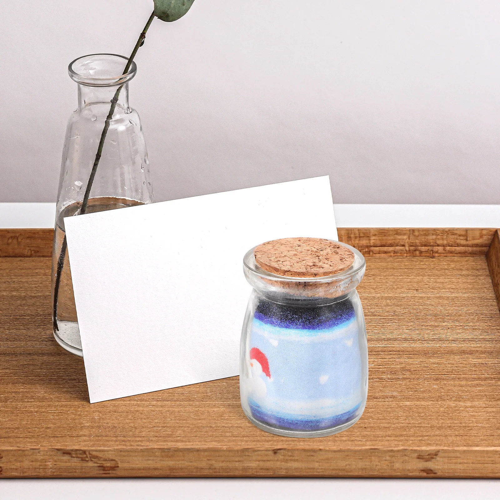 

Bottle Sensory for Decorative Sand Painting Bottles Ornaments Small Glass Room Decoration Jar Empty Wishing