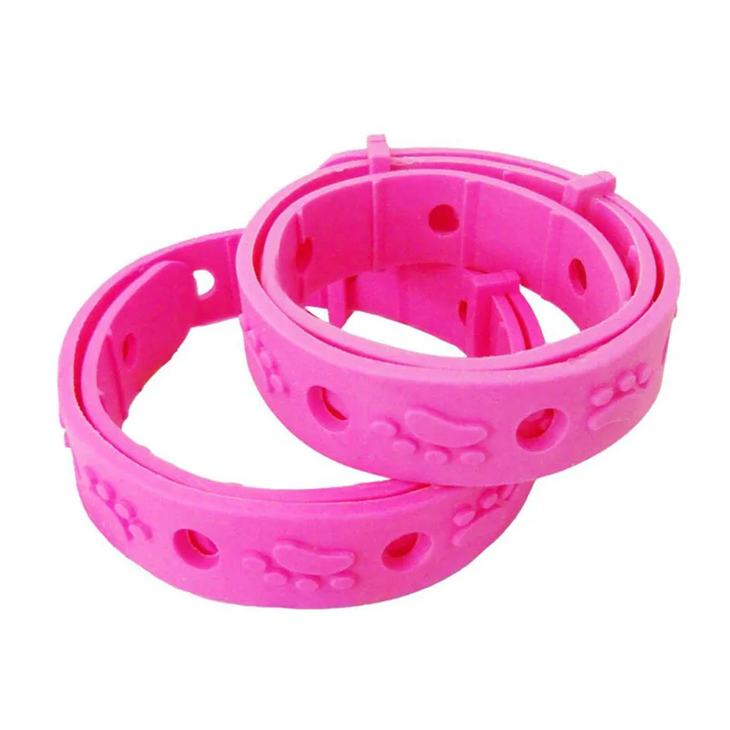 Ajustável Anti Flea Cat Collar, alça de pescoço, anti piolho ácaro, ferramenta de limpeza verão, Pet Supplies