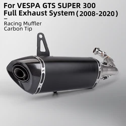 For vespa super gts 300 2008 2017 2018 2019 2020 motorcycle slip on gts300 exhaust muffler