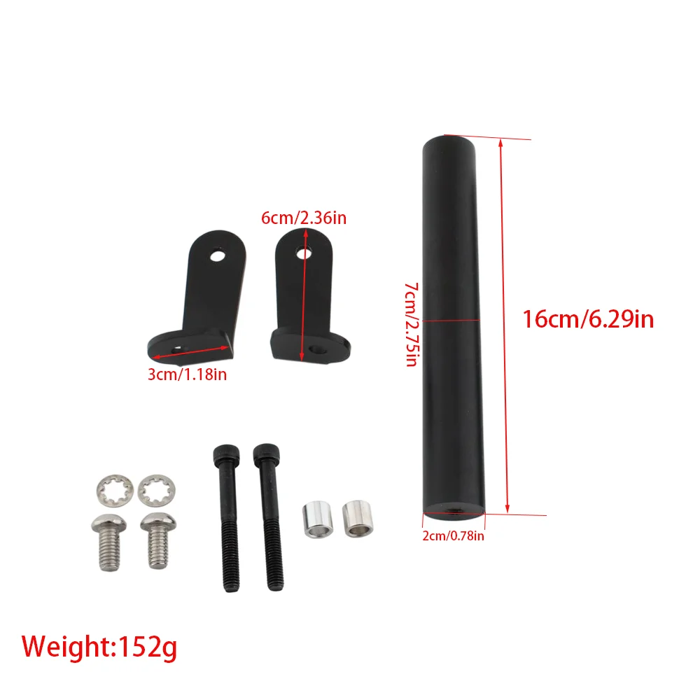 For Yamaha YZF-R7 2022 2023 2024 2025 Motorcycle Handlebar Cross Bar GPS Phone Navigation Holder Mount Extension Bracket 5
