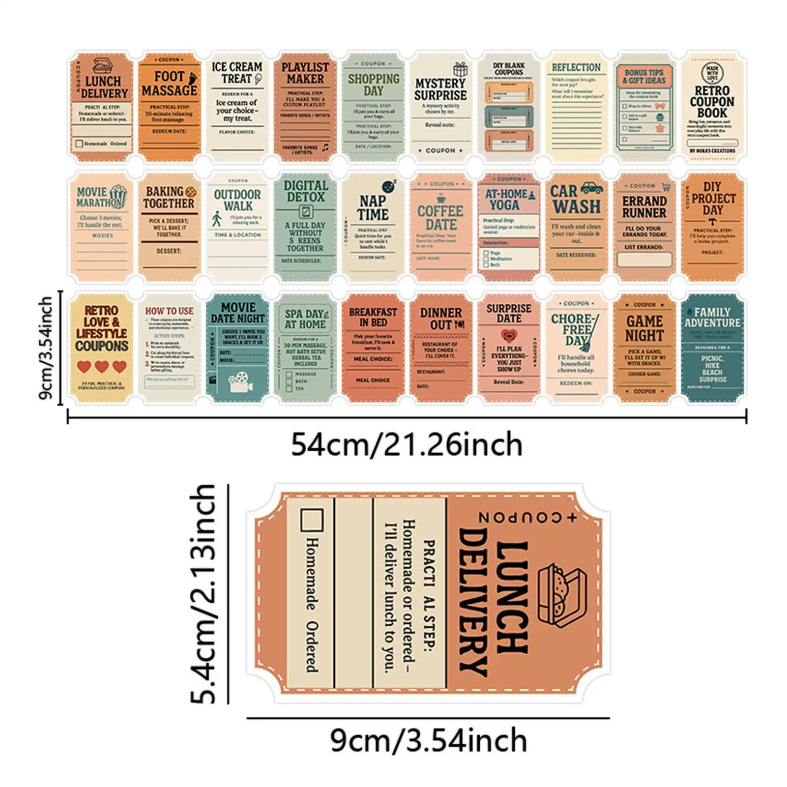 كتاب قسيمة الحب الكلاسيكي 24 بطاقات وعد رومانسية مملوءة مسبقًا هدية عيد الحب الفريدة للأزواج والزوج والصديقة #6