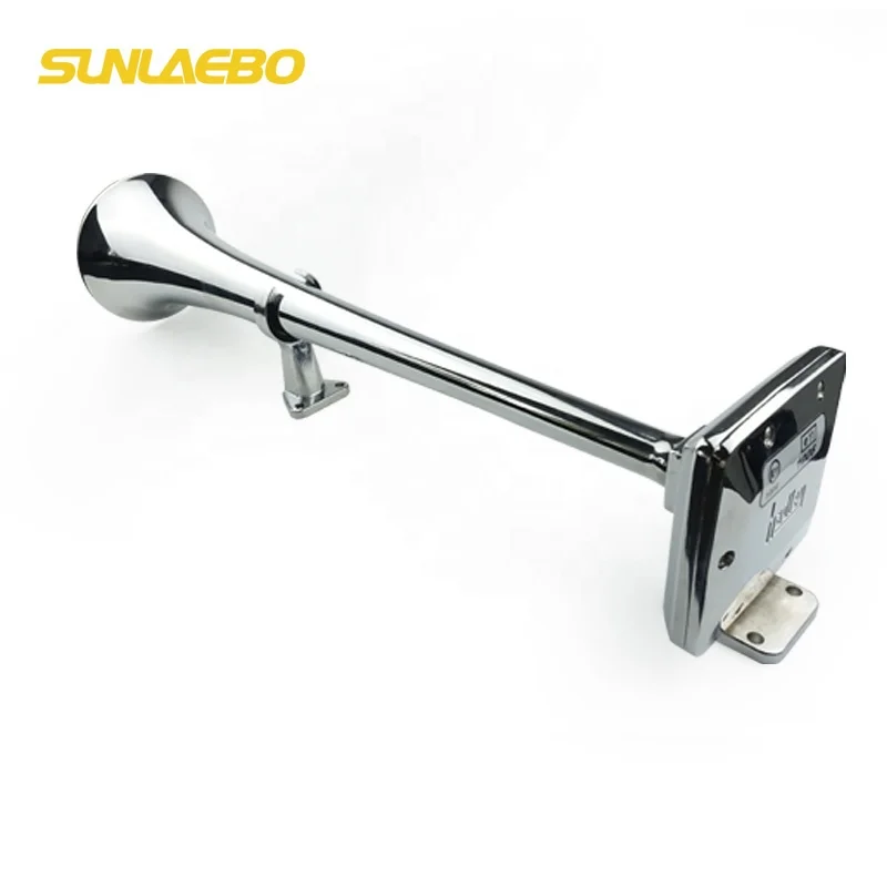 

24V Marine Boat Stainless Steel Two Tone Trumpet Horn for Car