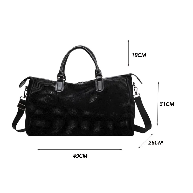 Women Bags Popular Multi-functional Handbag High Quality Large-capacity Leisure Shoulder Messenger Short-distance Travel Handbag