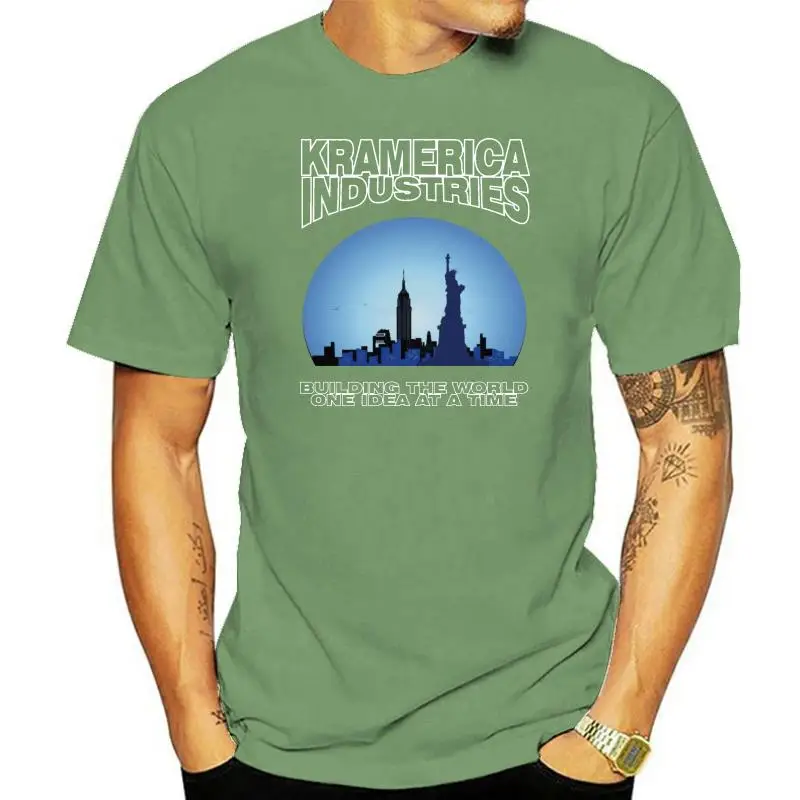 

Inspired By Seinfeld Kramerica Unofficial Mens T shirt Men T shirts Short Sleeve O-neck Cotton