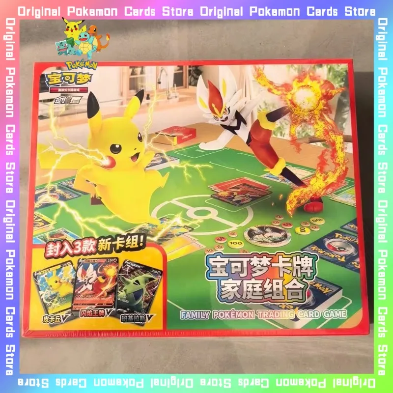 veritable-original-pokemon-ptcg-famille-combinaison-boite-cadeau-simplifie-chinois-cartes-a-collectionner-commerce-bataille-jeux-de-societe-jouet