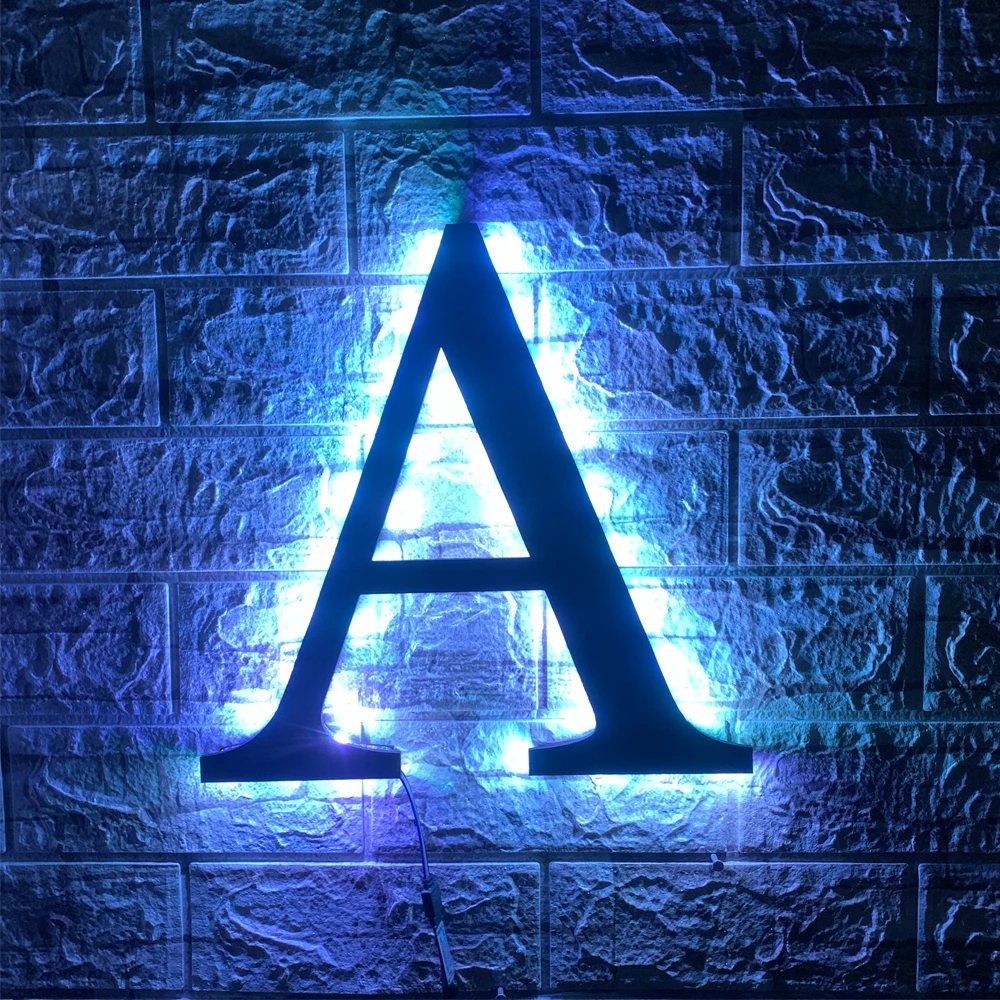 リモコン付きLEDウォールライト,USB,ムードライト,照明文字,背景,室内装飾,zk50,26,新品