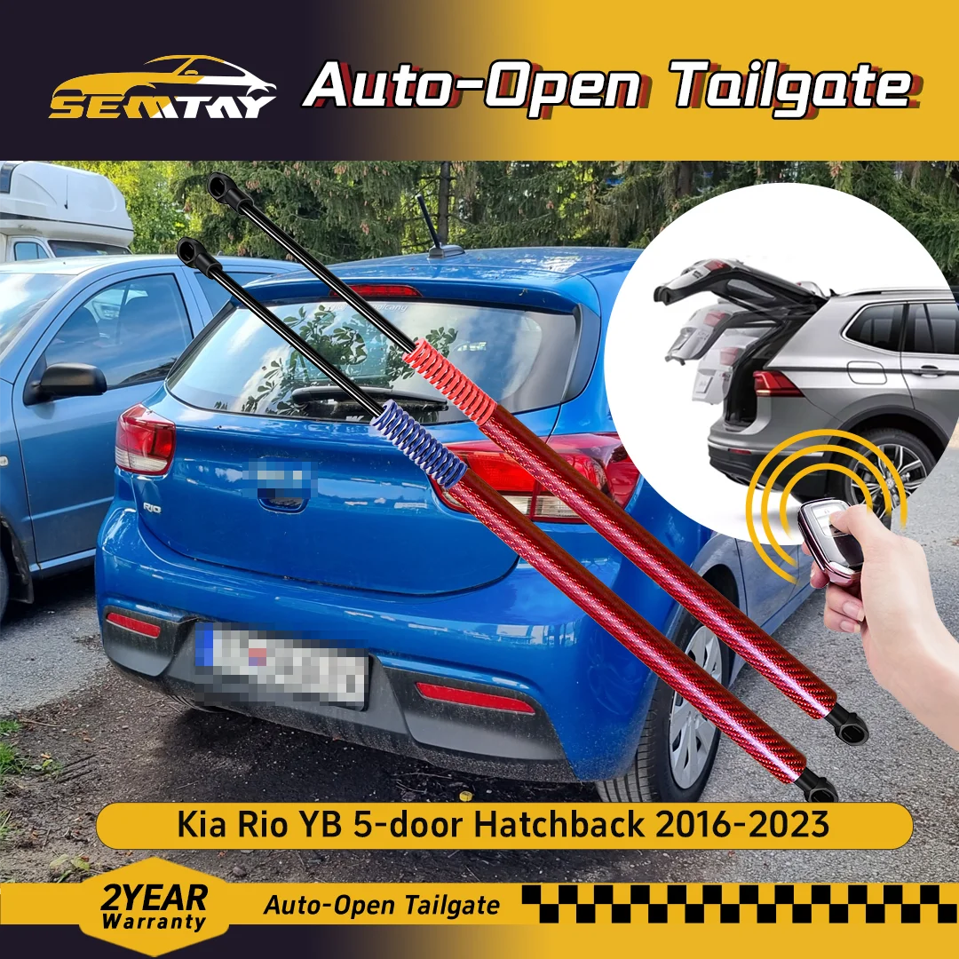 

SEMTAY автоматические подъемные стойки багажника с пружиной для Rio YB 5-дверный хэтчбек 2016-2023, опорки задней двери багажника