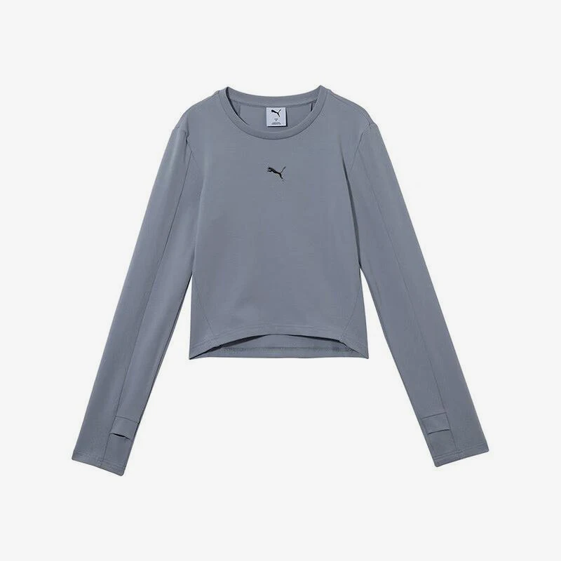 

Puma Authentic 2025 New Season Women's Slim Fit Round Neck Short Sports Long Sleeve 633246-89