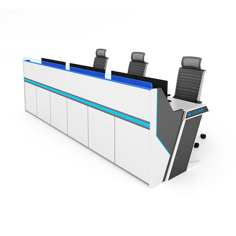 

Steel command center workstation and CCTV control room commercial furniture desk