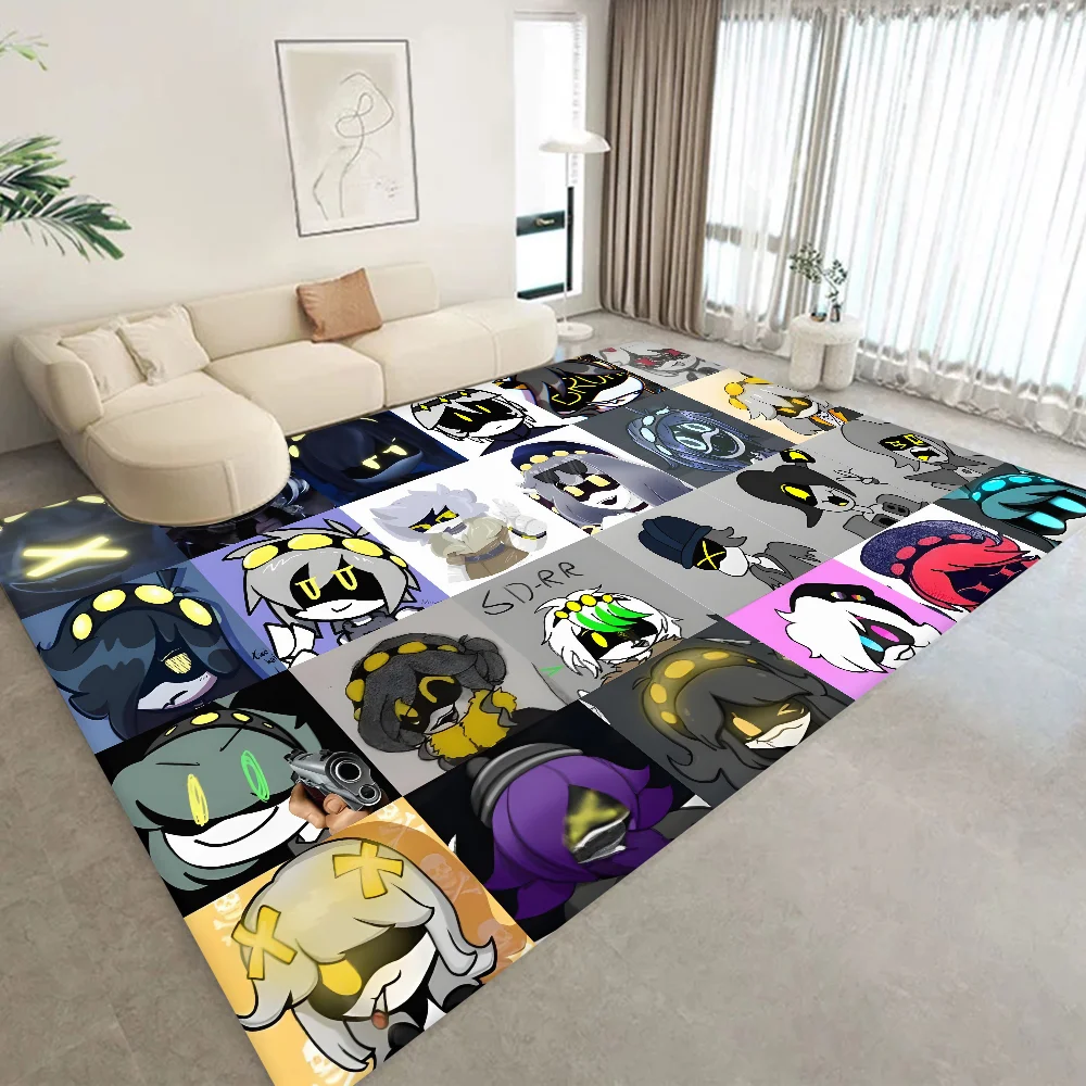 Murder Drones Floor Mat Bathroom Mat Kids Room Bedroom Decoration Balcony Anti-Slip Doormat Living Room Welcome Rug