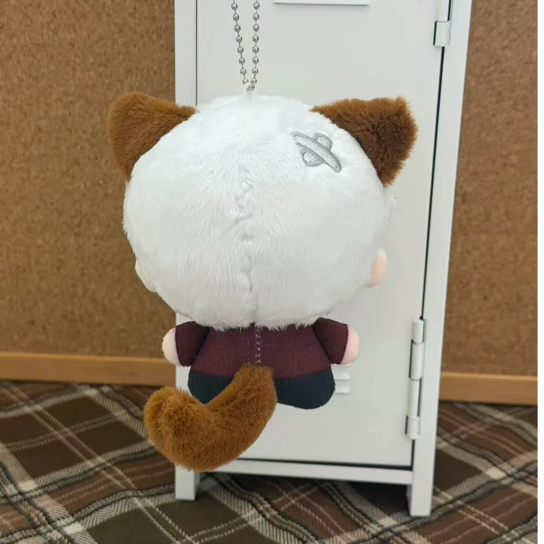 Op voorraad 10cm Love and Deepspace Sylus Pluche Knuffels Poppen Kleding Oren Staart Sleutelhanger Tas Anime Game Ornamenten Kindercadeaus