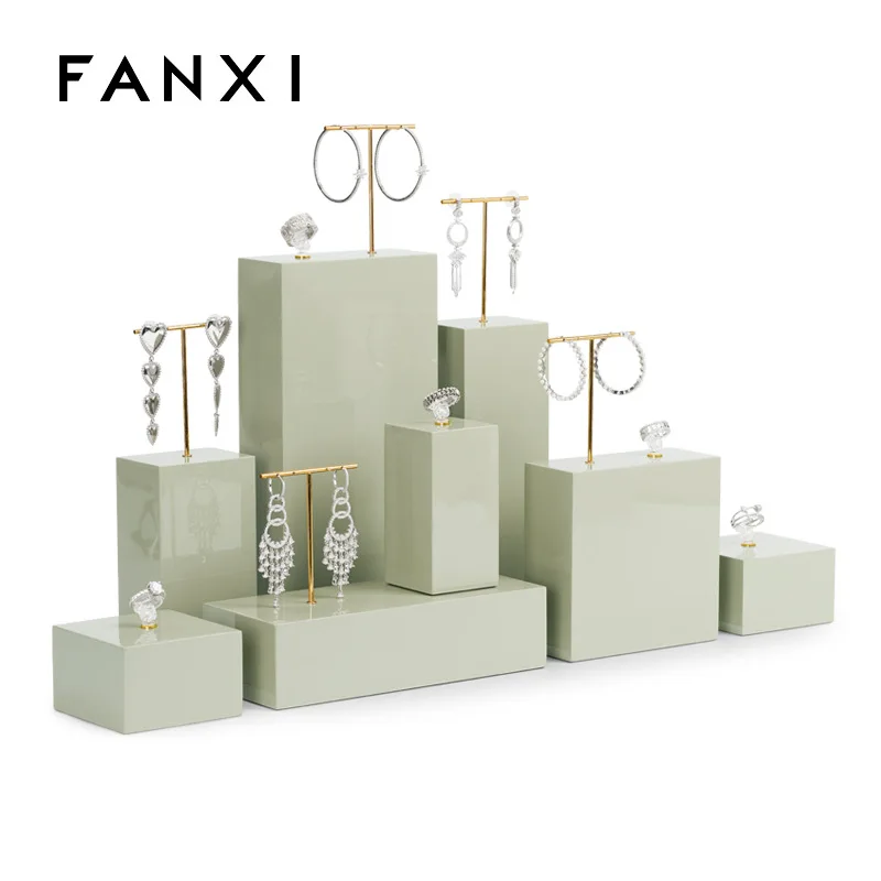 Fanxi jewelry display prop earring display shelf superior sense window cabinet ring jewelry display shelf