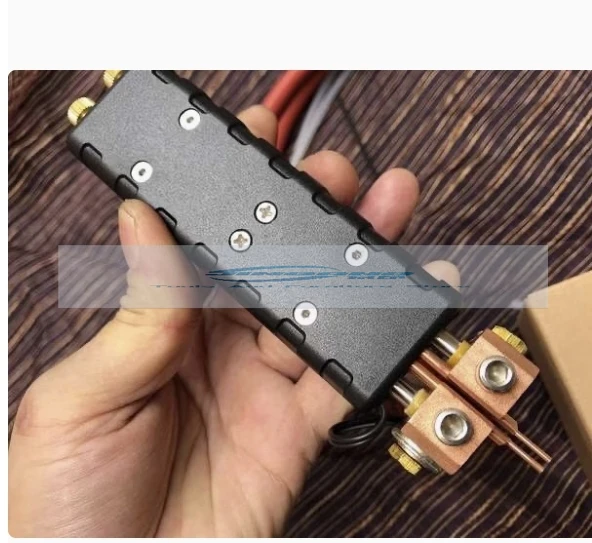 Spot Welding Machine with One Spot Welding Pen Assembly Lithium Battery Nickel Plating Pure Nickel Copper Aluminum to Nickel Lar