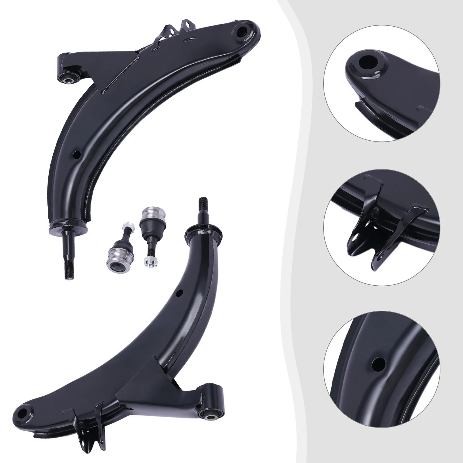 2x Front Control Arm with Ball Joint Set for 2003 2004 2005 2006 Subaru Baja