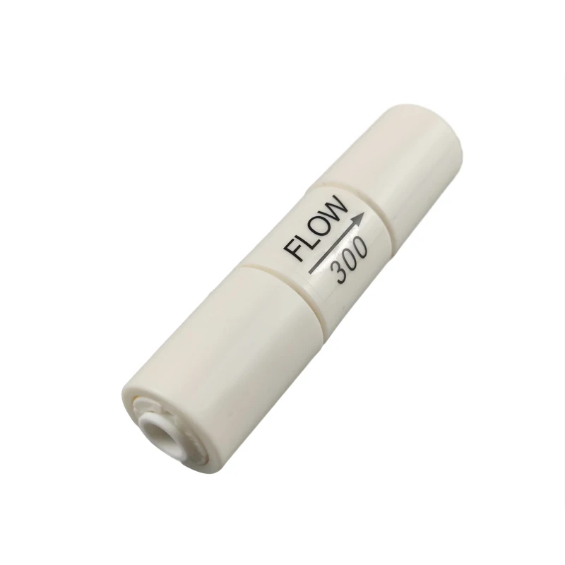 RO Water System Connector Quick Fitting 300CC Waste Water Flow Regulater For 1/4'' Tube O.D Hose Reverse Osmosis X10pcs