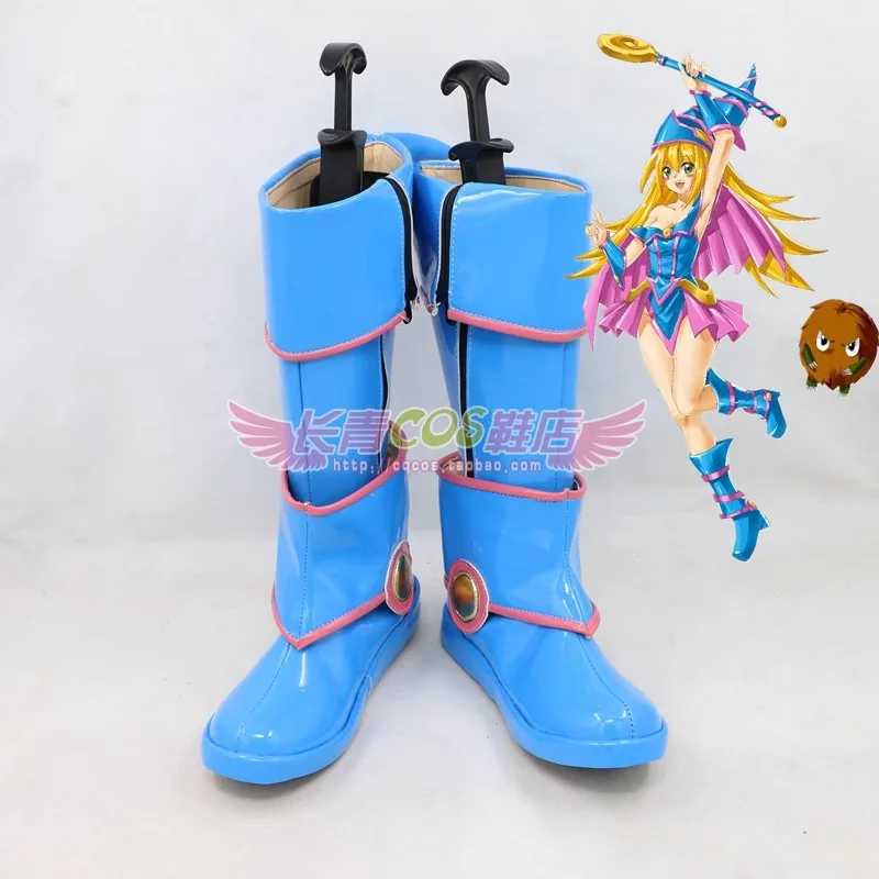 

Yu-Gi-Oh! GX Mana Cosplay Costume Shoes Handmade Leather Boots Shoes