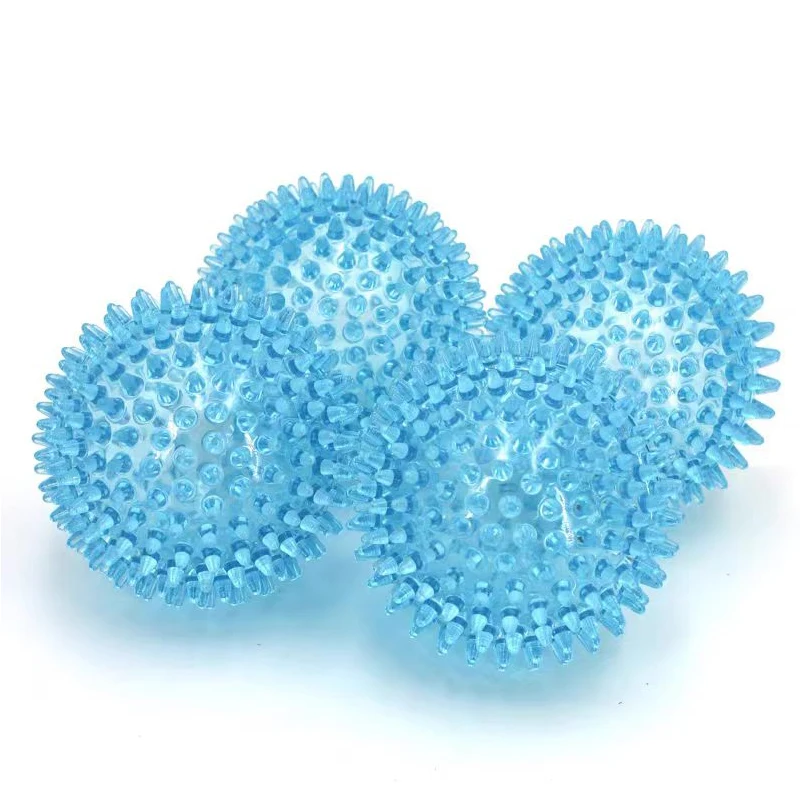 2Pcs Transparent Spiky Massage Ball 7CM Acupressure Reflexology Occupational Therapy Toys Stress Release Antiestres Juguete