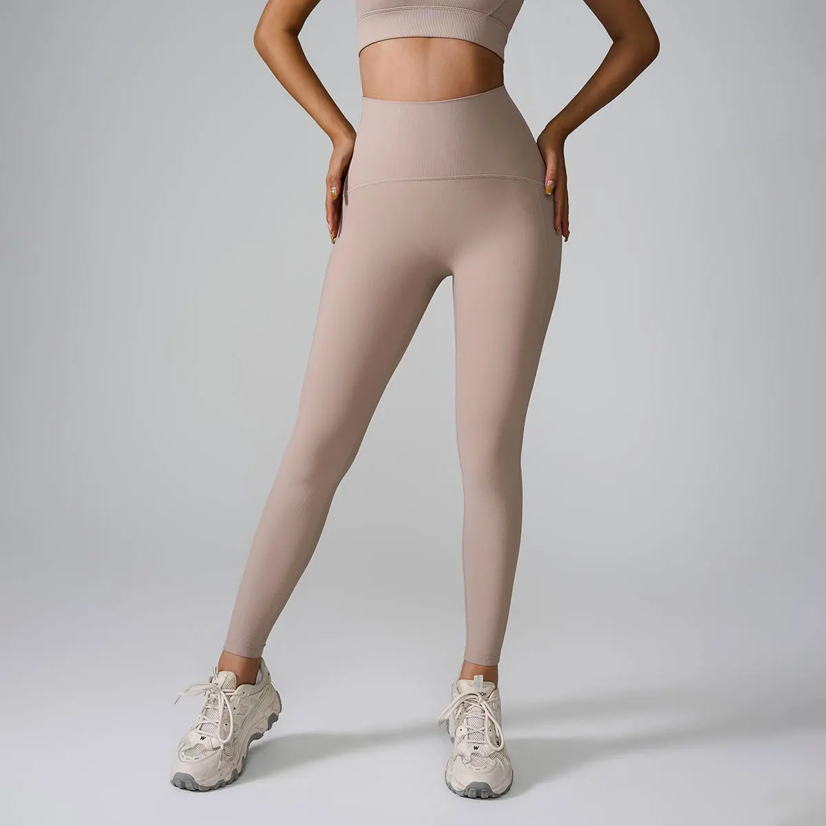 Women’s High Waist Yoga Leggings Slim Fit Fitness Pants Push-Up Hip-Lifting Elastic Gym Tights Running Workout Clothing