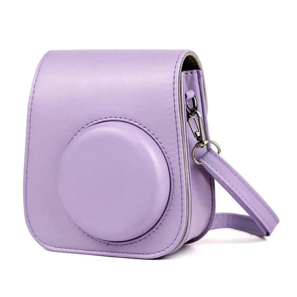 Funda portátil para cámara instantánea, bolso de cuero PU con correa para el hombro, Compatible con Fujifilm Fuji Instax Mini 11, venta al por mayor