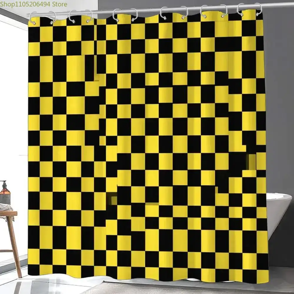 

Винтажная занавеска для душа в карнавальном стиле, в комплекте 12 крючков, размер 70,87*70,87 дюймов, идеально подходит для домашнего декора.