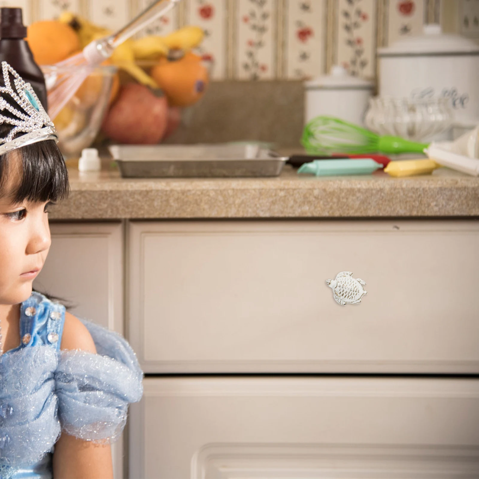 

1 set Ocean Style Cabinet Handles Iron Craft Drawer Pulls Sea Themed Furniture Hardware Decorative Home Accessories