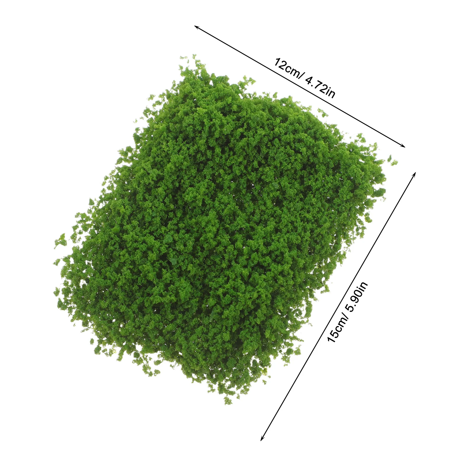 3 أكياس مسحوق شجرة الإسفنج مظهر واقعي صنعة جيدة لتقوم بها بنفسك مادة طاولة الرمل لديكور المناظر الطبيعية الصغيرة مبعثر العشب #2