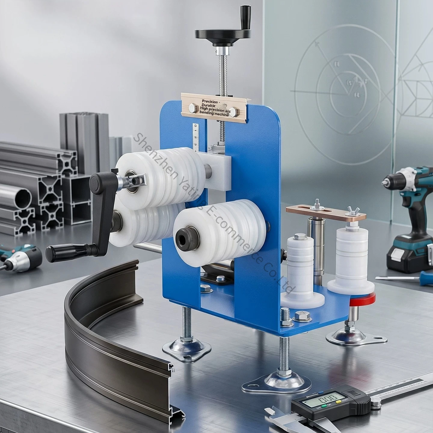 Aluminum Alloy Skirting Arc Bending Machine Angle Integrated Portable Hand Tools Bending Arc Round S-shaped Glyph