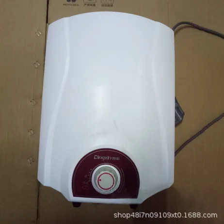 Ultra-thin small kitchen treasure water storage type household mini electric water heater