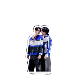 Poohpavel 12cm Stand Up Amidst Thai TV Pit Babe The Series Drama Stills Acrylic Humanoid Stop Sign Home Desktop Decor Ornaments