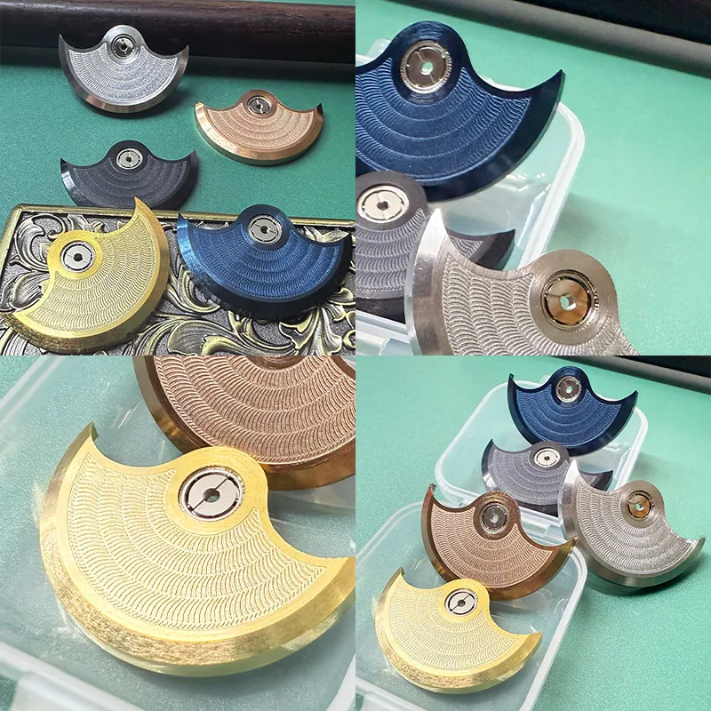 

Mod NH35 Movement Rotor Fits 4R35 4R36 6R35 6R36 NH34 NH36 NH38 MH39 NH70 Movement Oscillating Weight Hammer Watch Parts replace