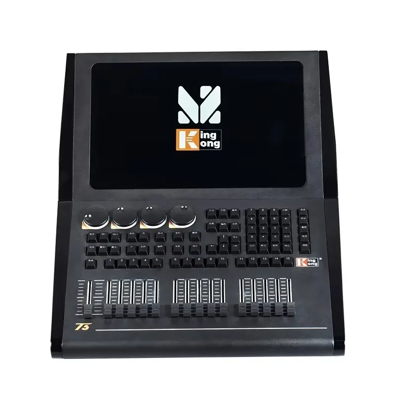 DMX512 컨트롤러 무대 장비 무빙 헤드 조명 콘솔 컨트롤러 조명 T3 경량 무대 콘솔 킹콩 믹서