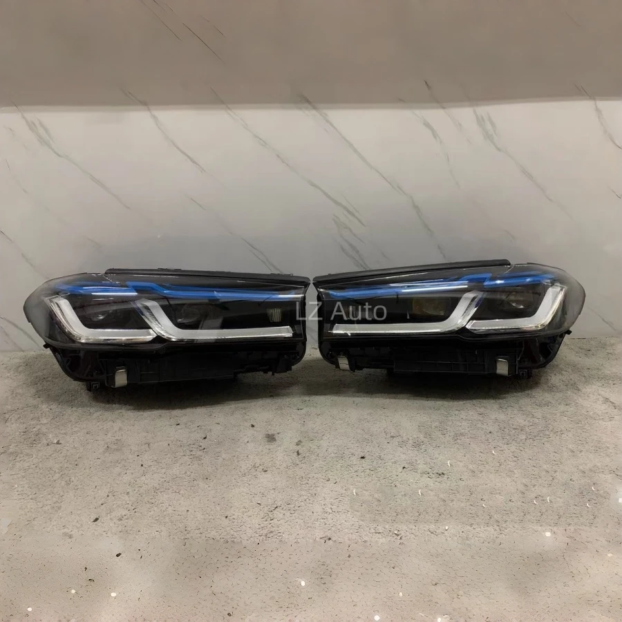 

Upgrading Headlight fit for BMW 5 headlight 2017-2020 BMW G30 Laser headlights BMW 5 G31 Competition Headlamp with Blue Brow