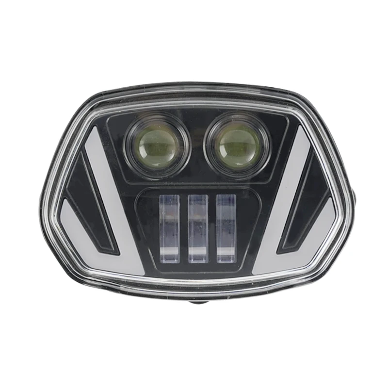 2022 new design  high beam and low  DRL  with turn light motorcycle headlight for Vespa Sprint