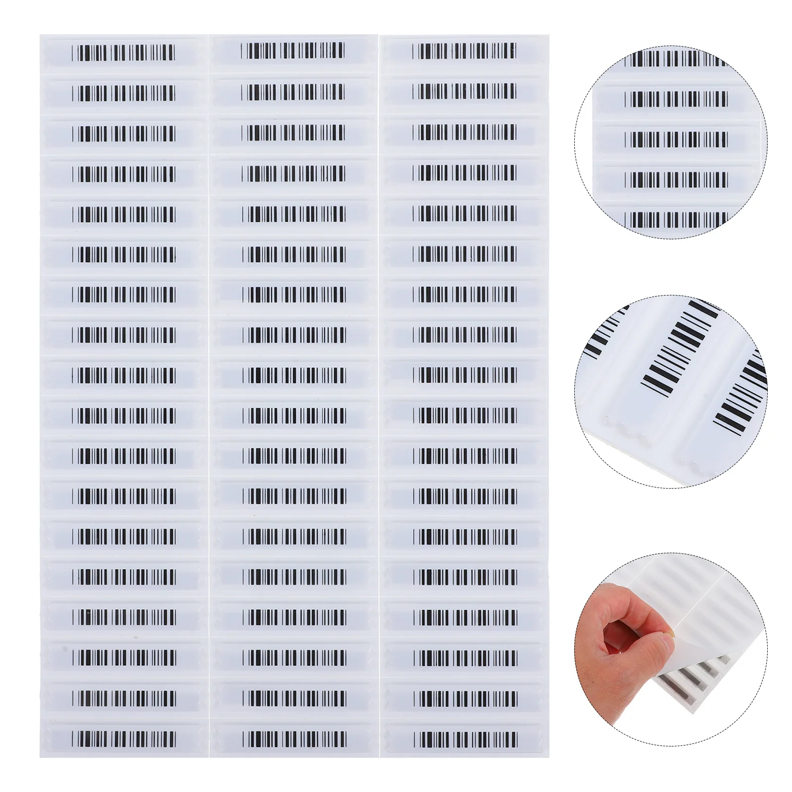 

108 Pcs Goods Anti-theft Labels Acoustomagnetic Food Stickers for Tag Cosmetics