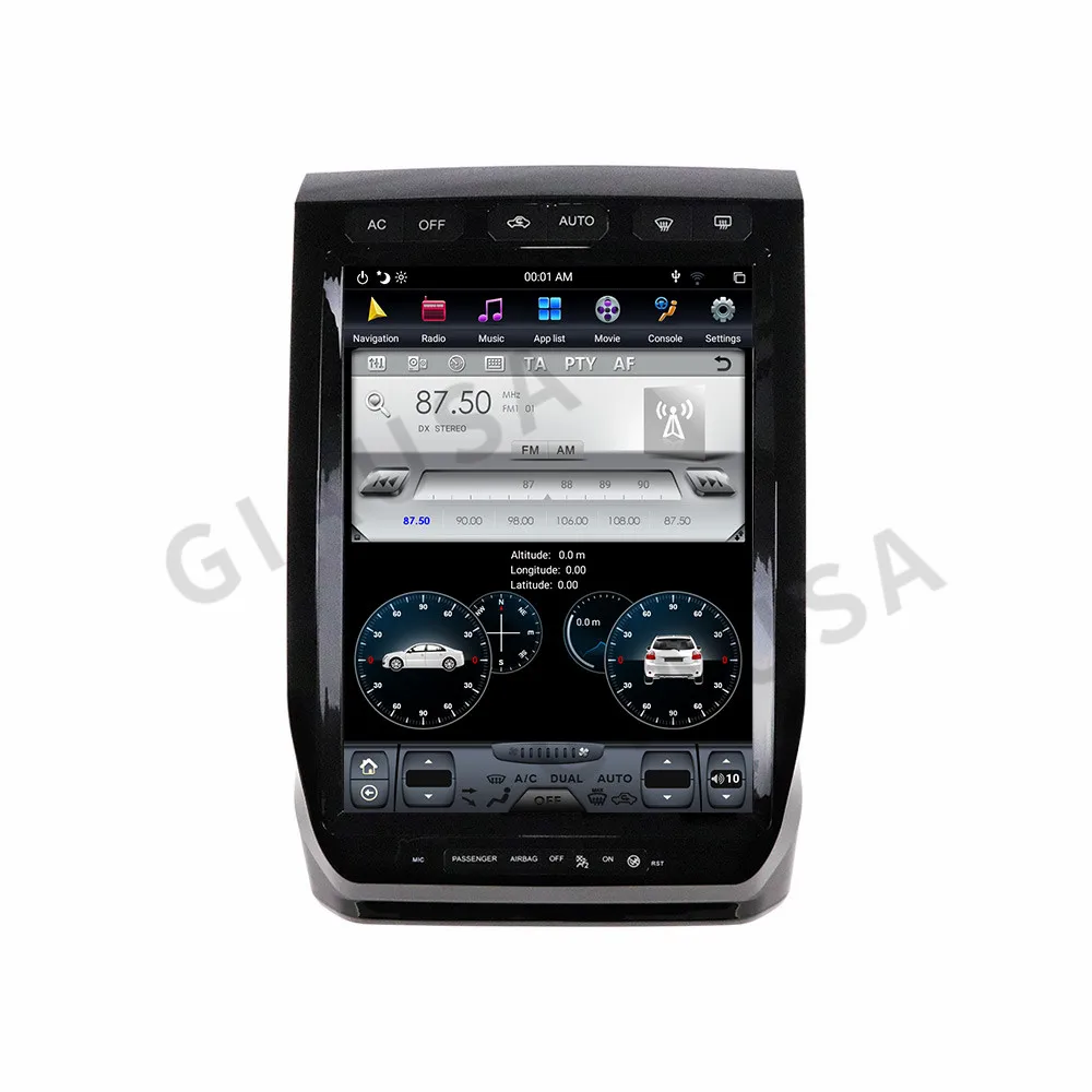 Android 1３ For Ford F150 2015 - 2022 Car Radio 14.5 inch multimedia player Tesla Screen Stereo GPS Navigation Head unit Audio