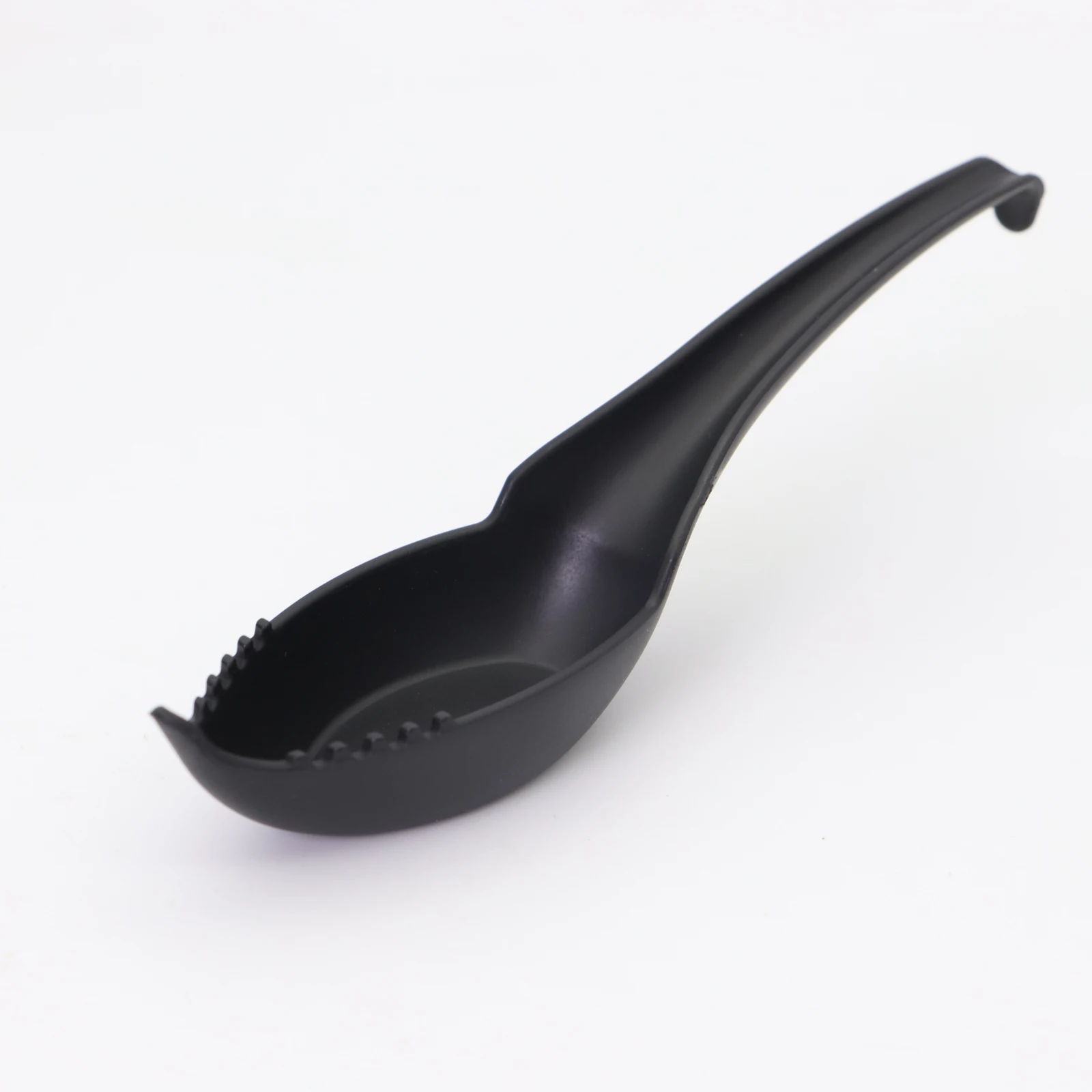 2 قطعة جديد التخييم في الهواء الطلق اثنين في واحد لاميان الشعرية ملعقة المنزلية متعددة الوظائف لاميان الشعرية ملعقة