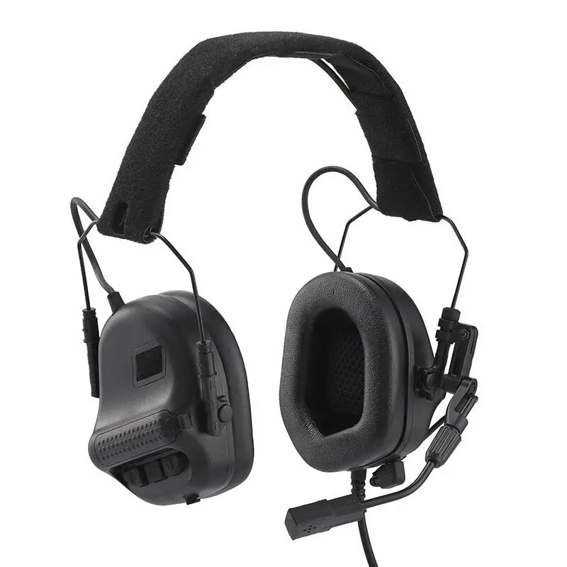 Tactical Electronic Shooting Earmuff Anti-noise Headphone Sound Amplification Hearing Protection Headset Foldable