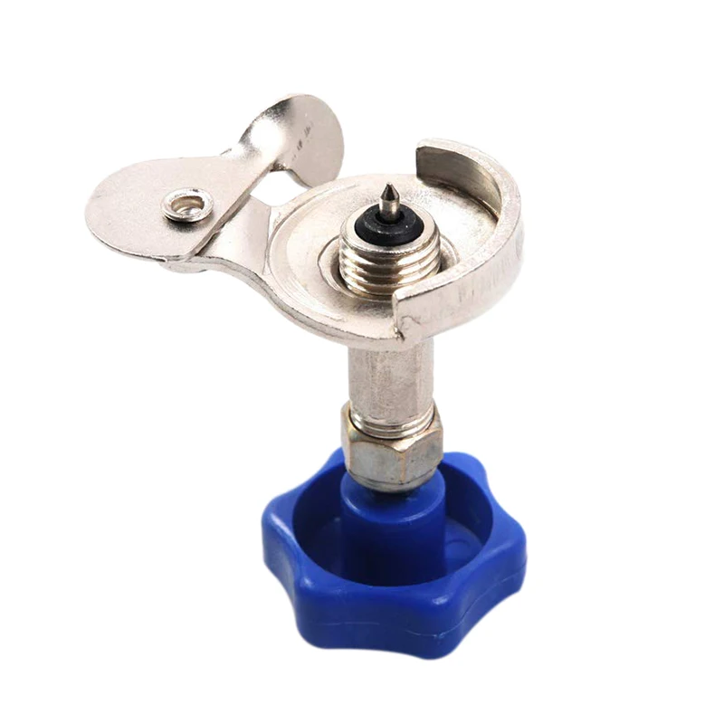 Threaded Can Tap Refrigerant Valve Bottle Opener For R134A/R12 Refrigerant