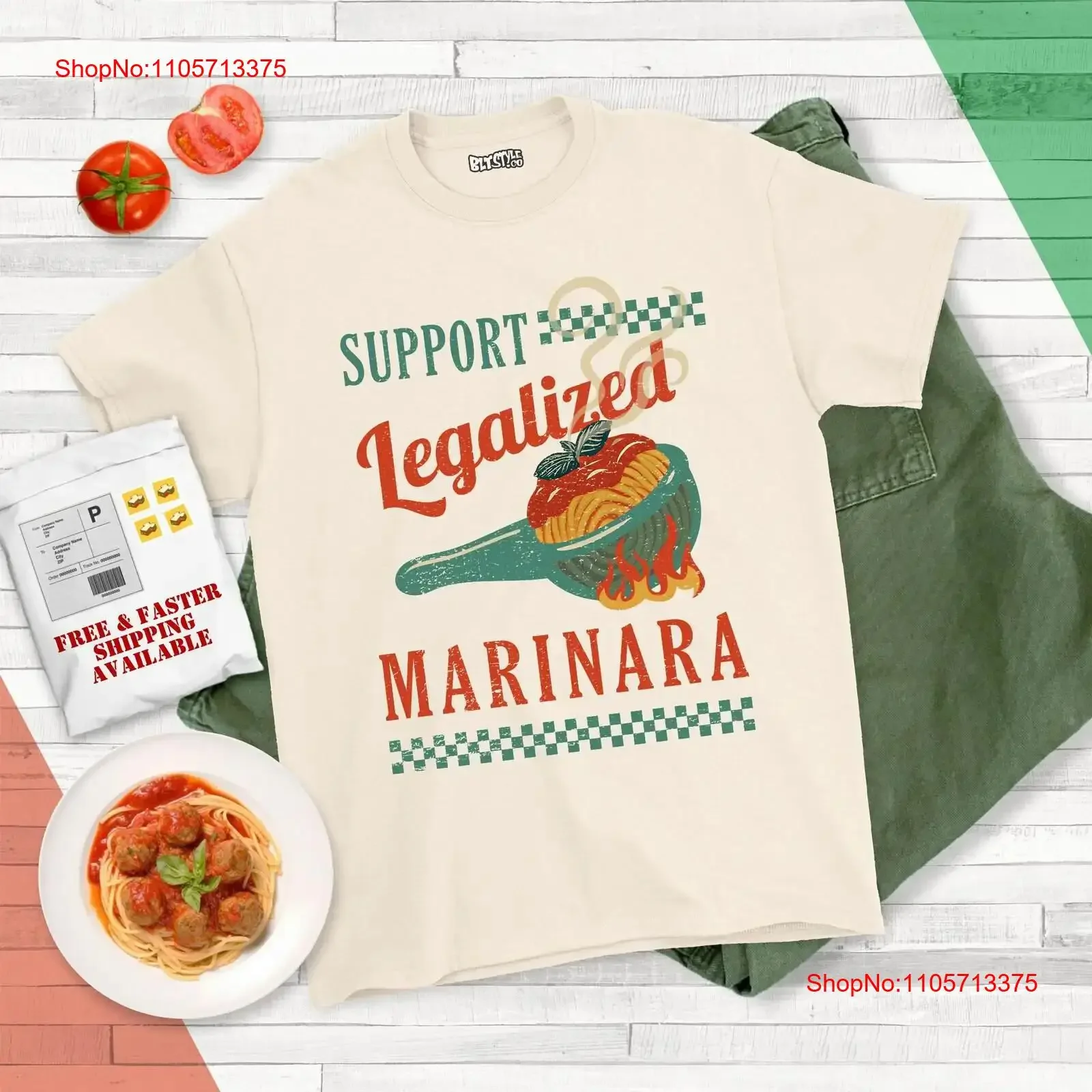 Legalize marinara T Shirt sauce pun Funny retro eroded style spaghetti pot tee Stoner gift idea for Italian food pasta lover