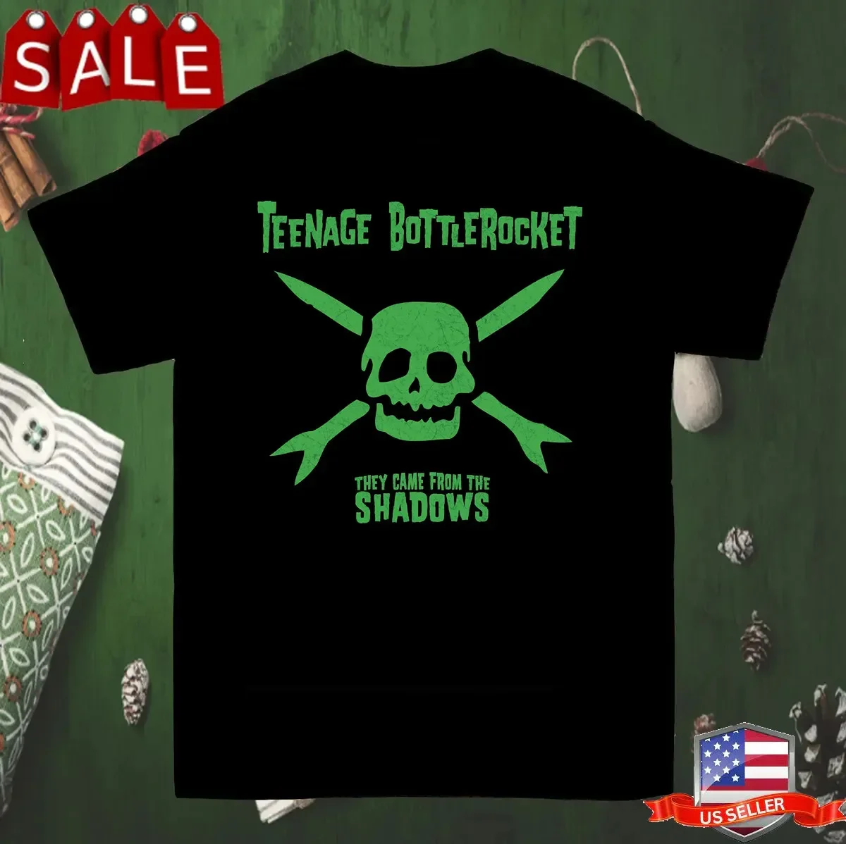 They Came From The Shadows Teenage Bottlerocket T Shirt Full Size S-5XL