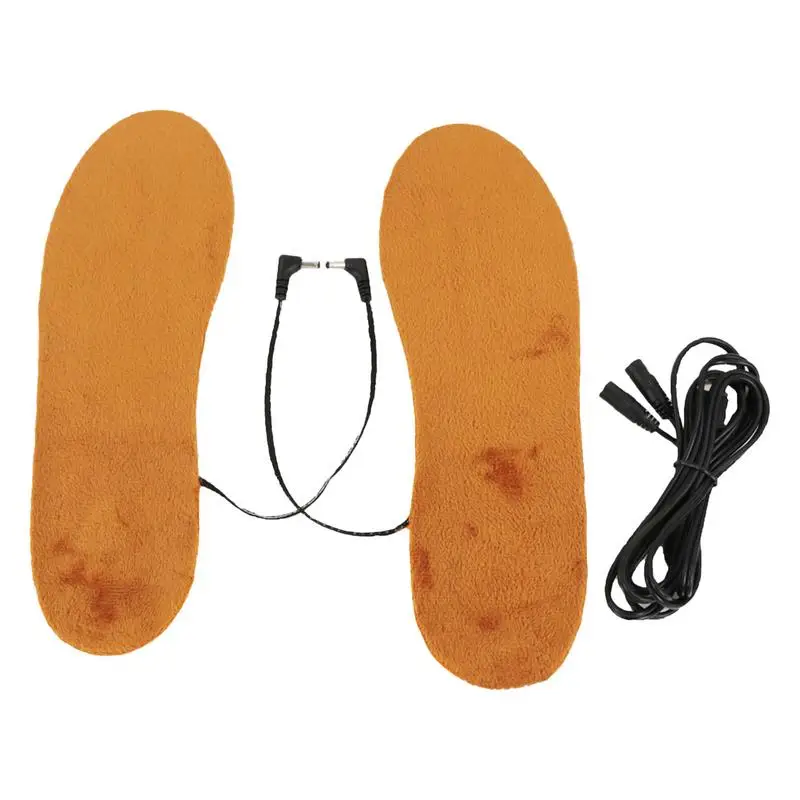 

Heated Insoles Foot Warmer Winter Thermal Insoles USB Rechargeable Electric Heating Insoles Cuttable And Washable For Outdoor