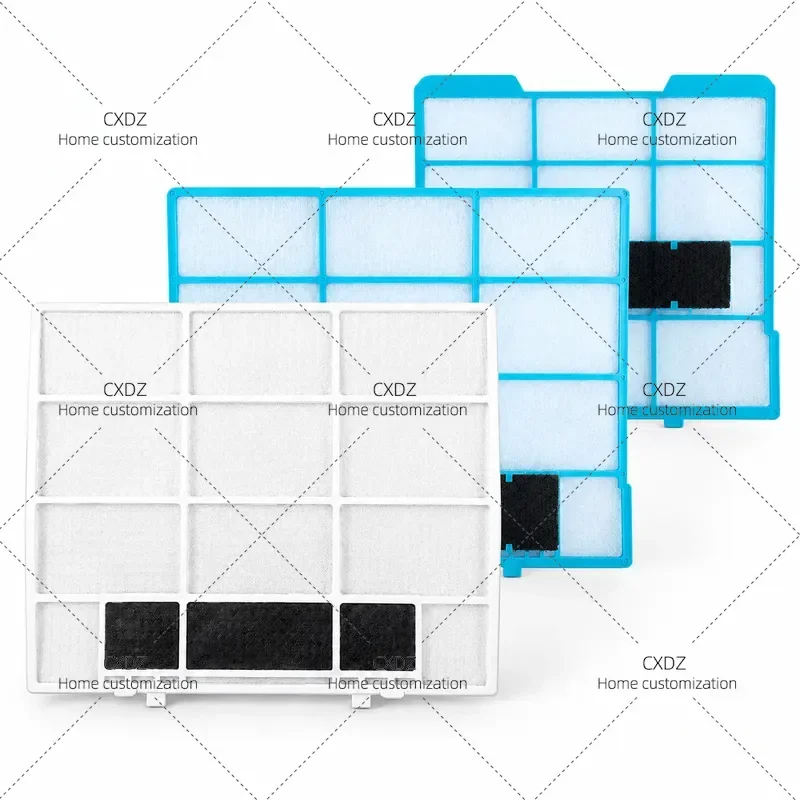 2pcs Universal Air Conditioner On-Hook Filter Dust Barrier for KFR35 DY-IA26GC 1P 1.5HP AC Unit Protection Screen