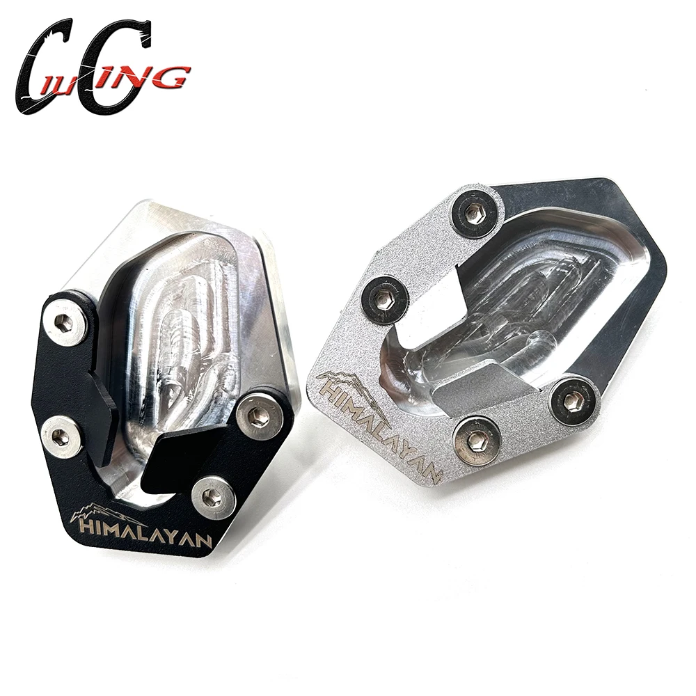 For Himlayan 450 HIMALAYAN 450 2024 2025 Motorcycle Accessories Enlarge Kickstand Extension Plate Pad Pedals