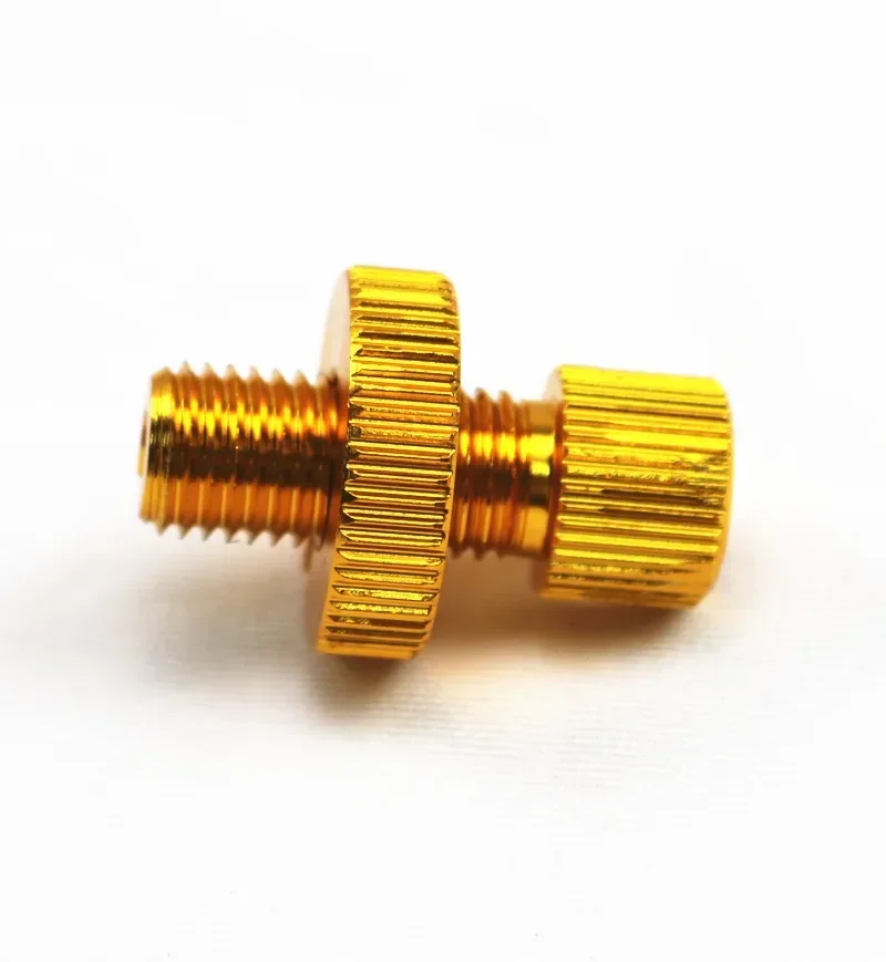 Gold Motorbike M10 10mm Clutch Lever Cable Adjuster Kit Bolt Lock Nut GSXR YZF