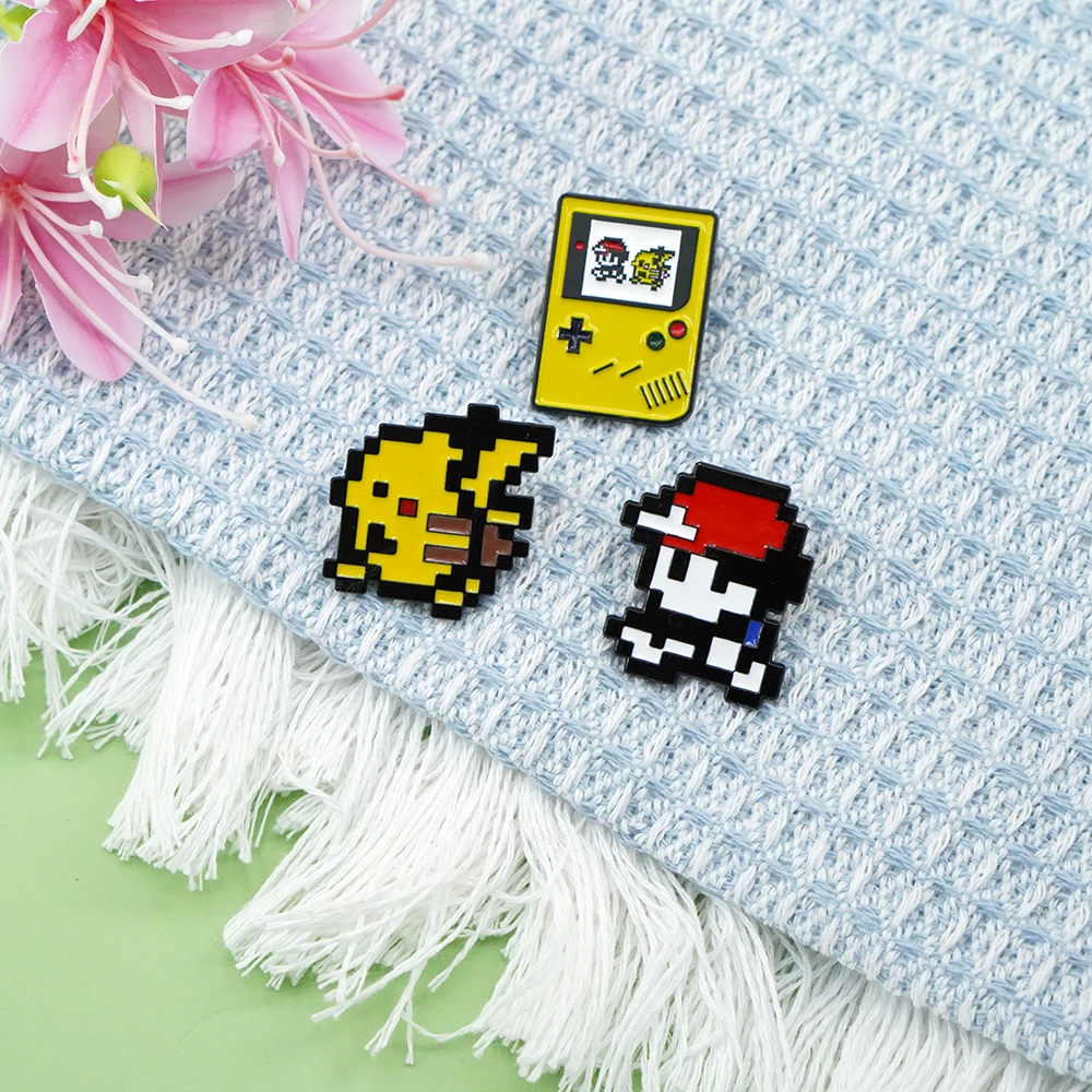 Retro Pixel Game Boy Ash Monst - Retro Gaming Gif review and price